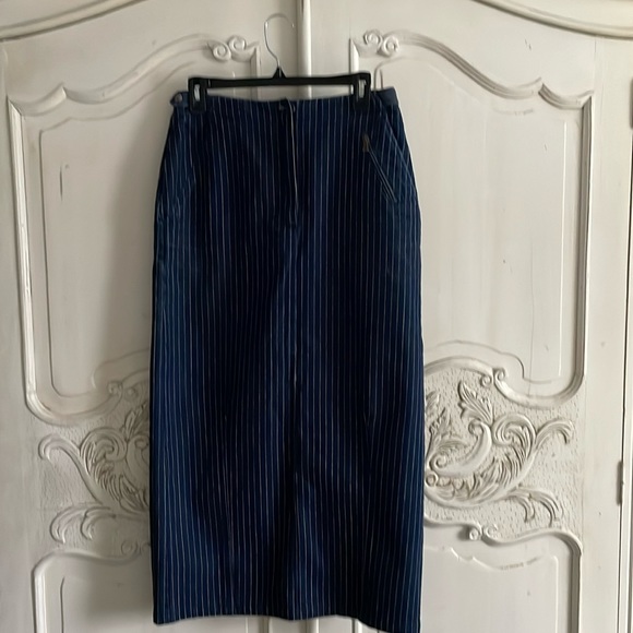 Blue Willi’s denim maxi skirt - Picture 1 of 7